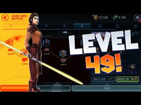 Video guide by Tauna: SWGoH: Star Wars™: Galaxy of Heroes Level 49 #starwarsgalaxy