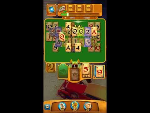 Video guide by skillgaming: Pyramid Solitaire Level 693 #pyramidsolitaire