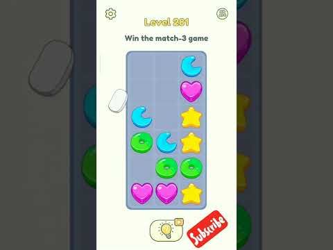 Video guide by Grindeks Gugi: Match-3 Level 281 #match3