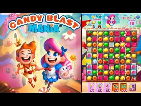 Video guide by meecandy games: Candy Blast Mania Level 1201 #candyblastmania