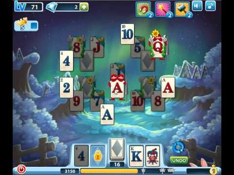 Video guide by skillgaming: Solitaire Level 71 #solitaire