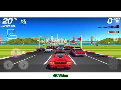 Video guide by TOP GameR PRO: Horizon Chase  - Level 1 #horizonchase