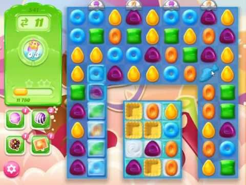 Video guide by skillgaming: Candy Crush Jelly Saga Level 541 #candycrushjelly