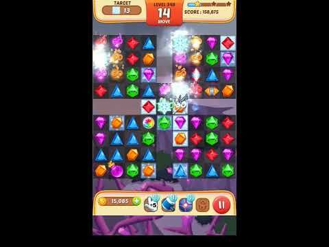 Video guide by Apps Walkthrough Tutorial: Jewel Match King Level 348 #jewelmatchking