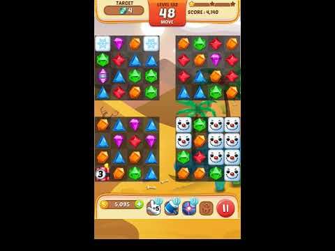 Video guide by Apps Walkthrough Tutorial: Jewel Match King Level 132 #jewelmatchking