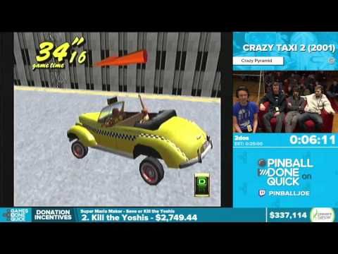 Video guide by Games Done Quick: Crazy Taxi Part 67 #crazytaxi
