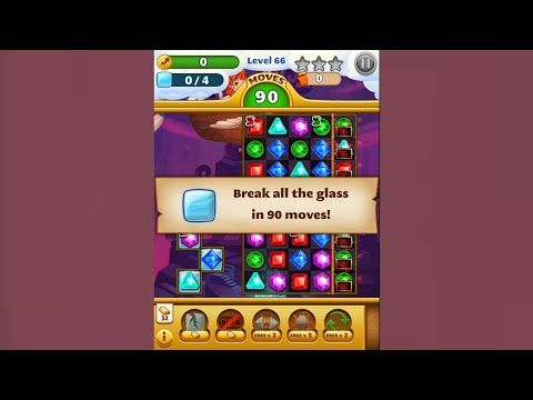 Video guide by meecandy games: Jewel Mania Level 66 #jewelmania