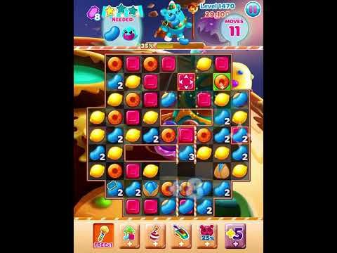 Video guide by Magical Witch Mania: Candy Blast Mania Level 1470 #candyblastmania