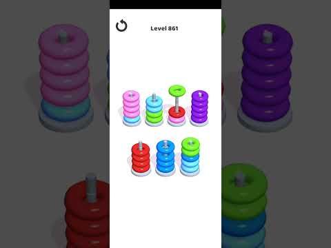 Video guide by Mobile Games: Stack Level 861 #stack