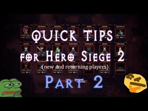 Video guide by Jewome : Hero Siege Part 2 #herosiege