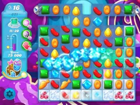 Video guide by skillgaming: Candy Crush Soda Saga Level 621 #candycrushsoda