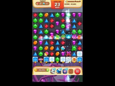 Video guide by Apps Walkthrough Tutorial: Jewel Match King Level 362 #jewelmatchking