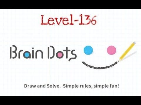 Video guide by Criminal Gamers: Brain Dots Level 136 #braindots