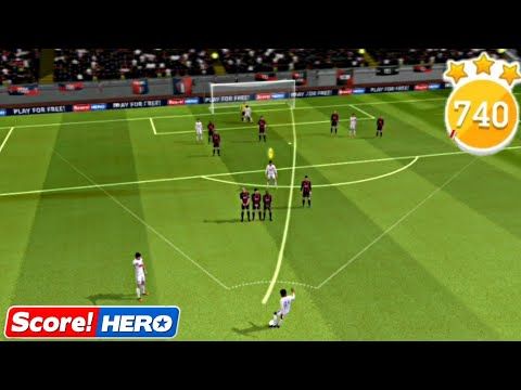 Video guide by MOBILE XTREME: Score! Hero Level 740 #scorehero