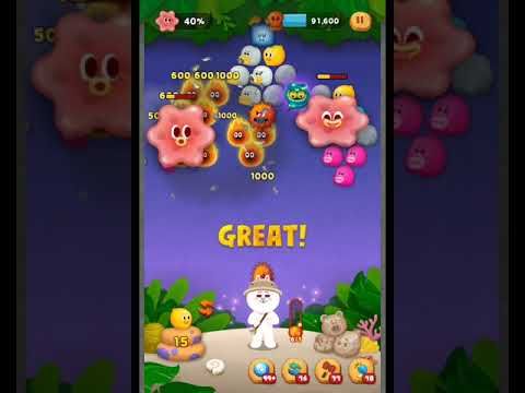 Video guide by 陳聖麟: LINE Bubble Level 1887 #linebubble