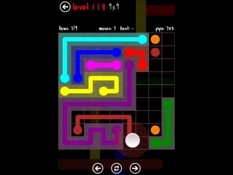 Video guide by TheDorsab3: Flow Free 9x9 level 118 #flowfree