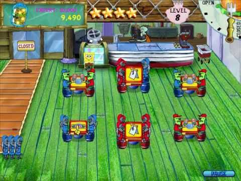 Video guide by sipason: SpongeBob Diner Dash levels 1-8 to 1-9 #spongebobdinerdash