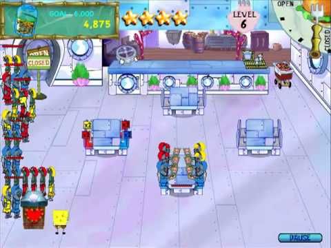 Video guide by sipason: SpongeBob Diner Dash levels 2-6 #spongebobdinerdash