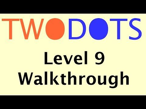 Video guide by FBGaming: TwoDots Level 9 #twodots
