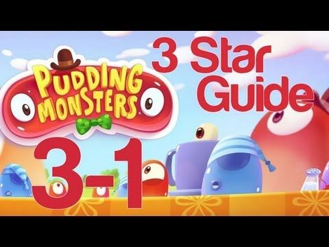 Video guide by WikiGameGuides: Pudding Monsters Level 3 #puddingmonsters