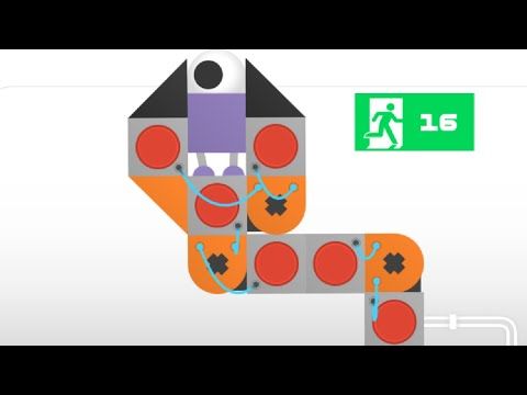 Video guide by Tuhin: Odd Bot Out Level 16 #oddbotout