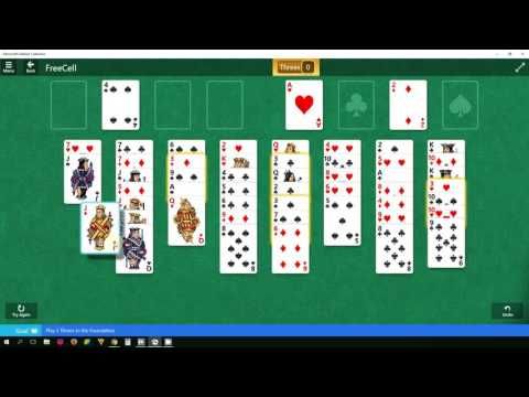 Video guide by Joe Bot - Social Games: FreeCell Level 4 #freecell