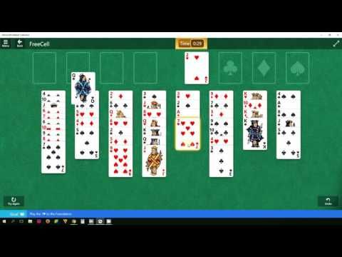 Video guide by Joe Bot - Social Games: FreeCell Level 5 #freecell