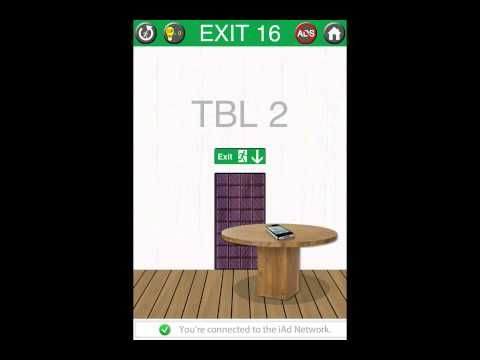 Video guide by Puzzlegamesolver: 100 Exits Level 16 #100exits