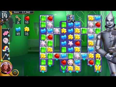 Video guide by SakuraGaming: The Wizard of Oz: Magic Match Level 313 #thewizardof