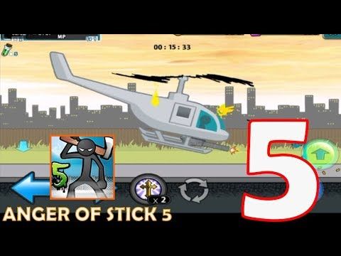 Video guide by Marvs Gaming: Anger of Stick 5 Level 5 #angerofstick