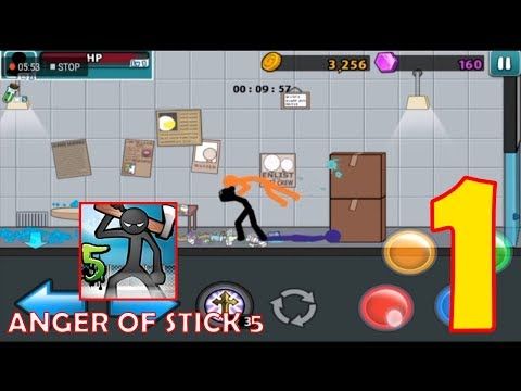 Video guide by Marvs Gaming: Anger of Stick 5 Level 1 #angerofstick