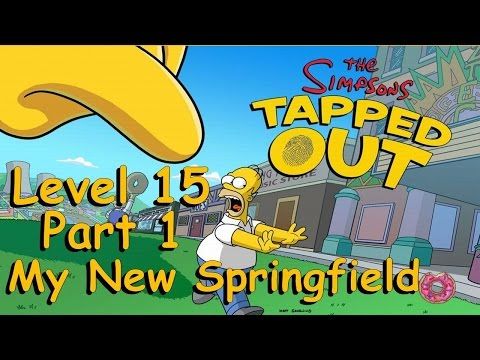 Video guide by Jane Denton Gaming: The Simpsons™: Tapped Out Part 1 - Level 15 #thesimpsonstapped