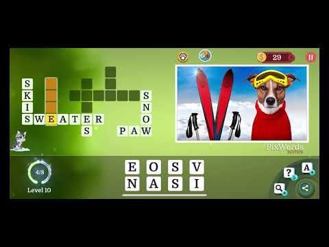 Video guide by RebelYelliex: PixWords Level 10 #pixwords