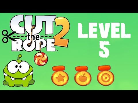 Video guide by Hawk Games: Cut the Rope 2 Level 5 #cuttherope