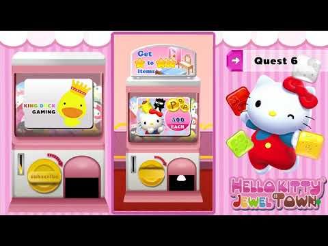 Video guide by King Duck Gaming: Hello Kitty Jewel Town! Level 6 #hellokittyjewel