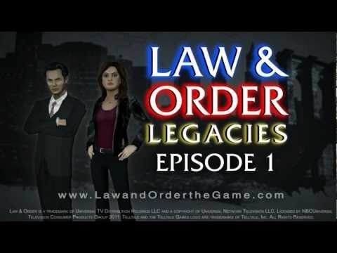 Video guide by Telltale Games: Law & Order: Legacies Level 1 #lawamporder