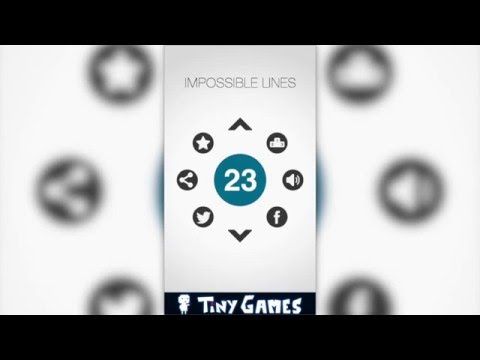 Video guide by Tiny Games: Impossible Lines Level 23 #impossiblelines