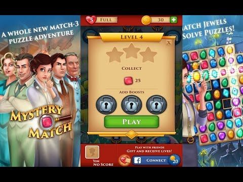 Video guide by HappyTeam: Mystery Match Level 4 #mysterymatch