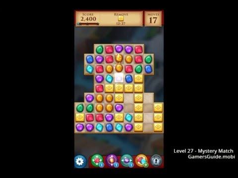 Video guide by Mobile Gamer's Guide: Mystery Match Level 27 #mysterymatch