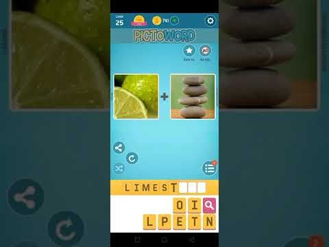 Video guide by Improvinglish: Pictoword Level 25 #pictoword