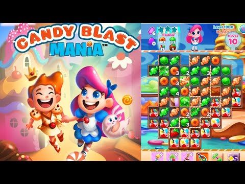 Video guide by meecandy games: Candy Blast Mania Level 1900 #candyblastmania