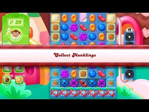 Video guide by Kazuo: Candy Crush Jelly Saga Level 1287 #candycrushjelly