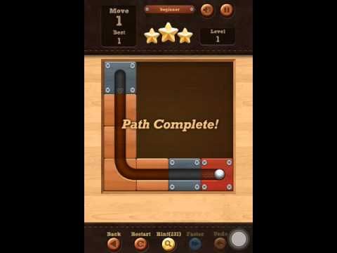 Video guide by iplaygames: Roll the Ball: slide puzzle Level 1 #rolltheball