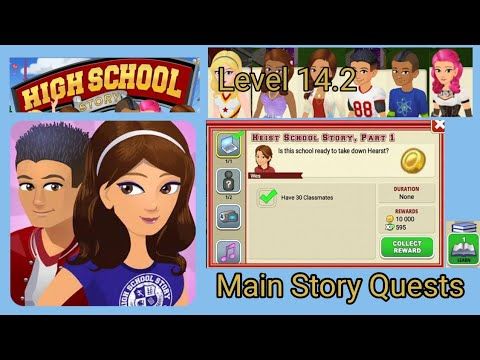 Video guide by J3nnie GaMing: High School Story Part 110 - Level 14 #highschoolstory