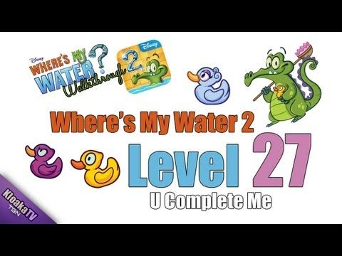 Video guide by KloakaTV: Where's My Water? Level 27 #wheresmywater
