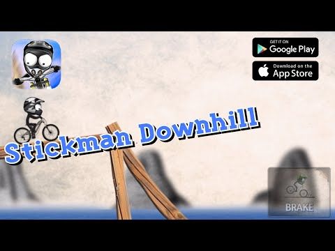 Video guide by iPad Gaming: Stickman Downhill Level 1 #stickmandownhill