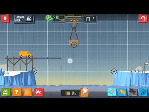 Video guide by Android Gamer: Build a Bridge! Level 7 #buildabridge