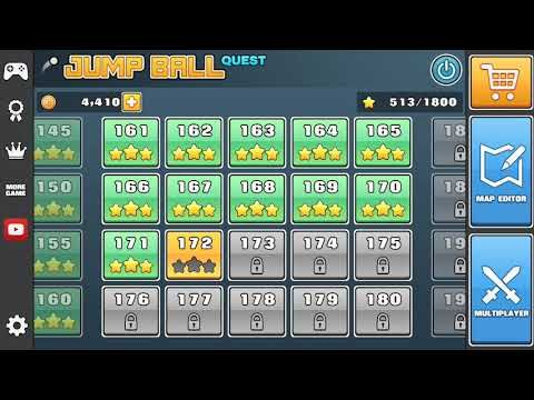 Video guide by Jorge Andrade: Jump Ball Quest Level 172 #jumpballquest