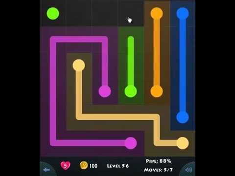 Video guide by Are You Stuck: Flow Game Level 56 #flowgame