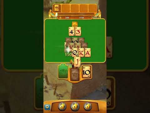Video guide by Nothing But Games: Pyramid Solitaire Saga Level 3 #pyramidsolitairesaga